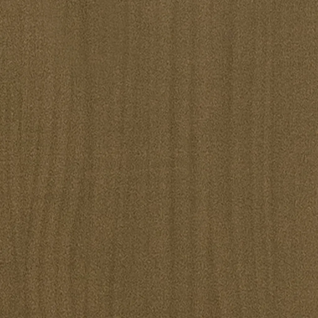 Nachttische 2 Stk. Honigbraun 35,5x33,5x41,5 Massivholz Kiefer