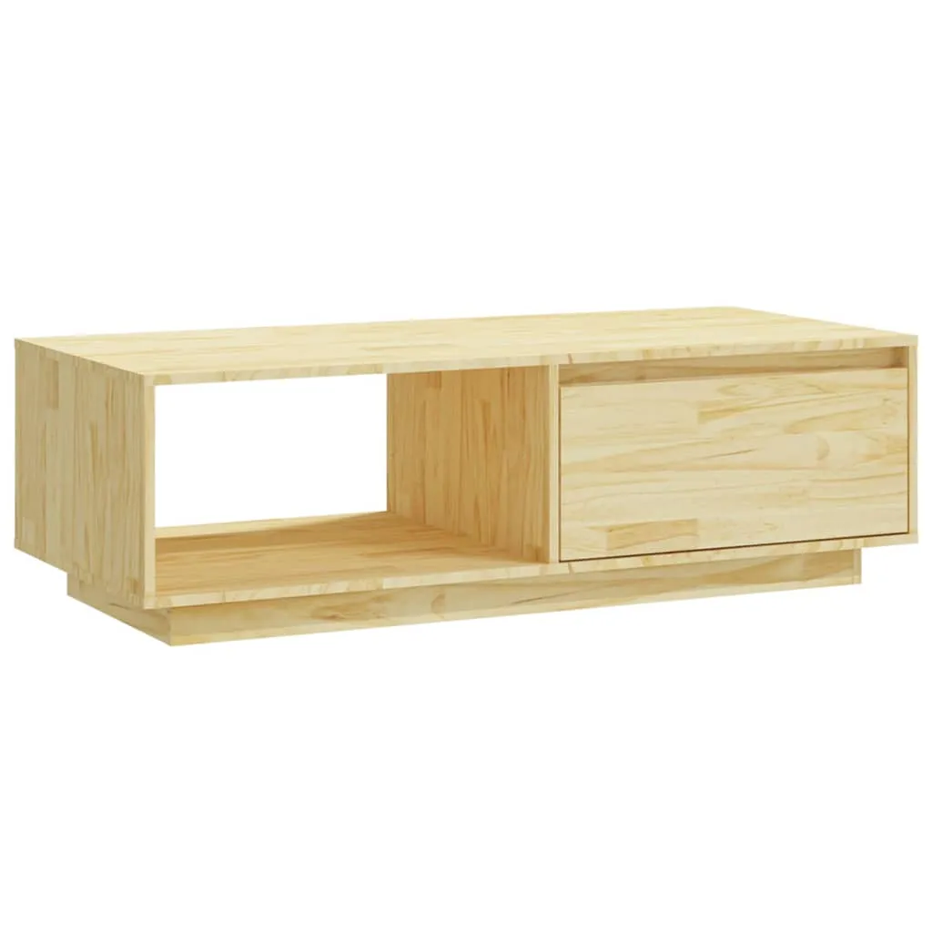 Couchtisch 110x50x33,5 cm Massivholz Kiefer Couchtisch 110x50x33,5 cm Massivholz Kiefer