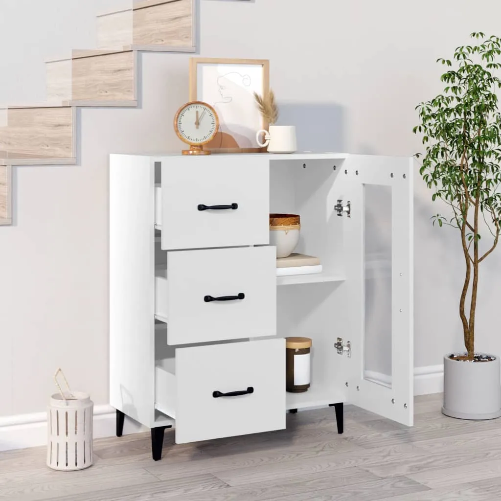 Praktisches Sideboard in Weiß 69,5 x 34 x 90 cm