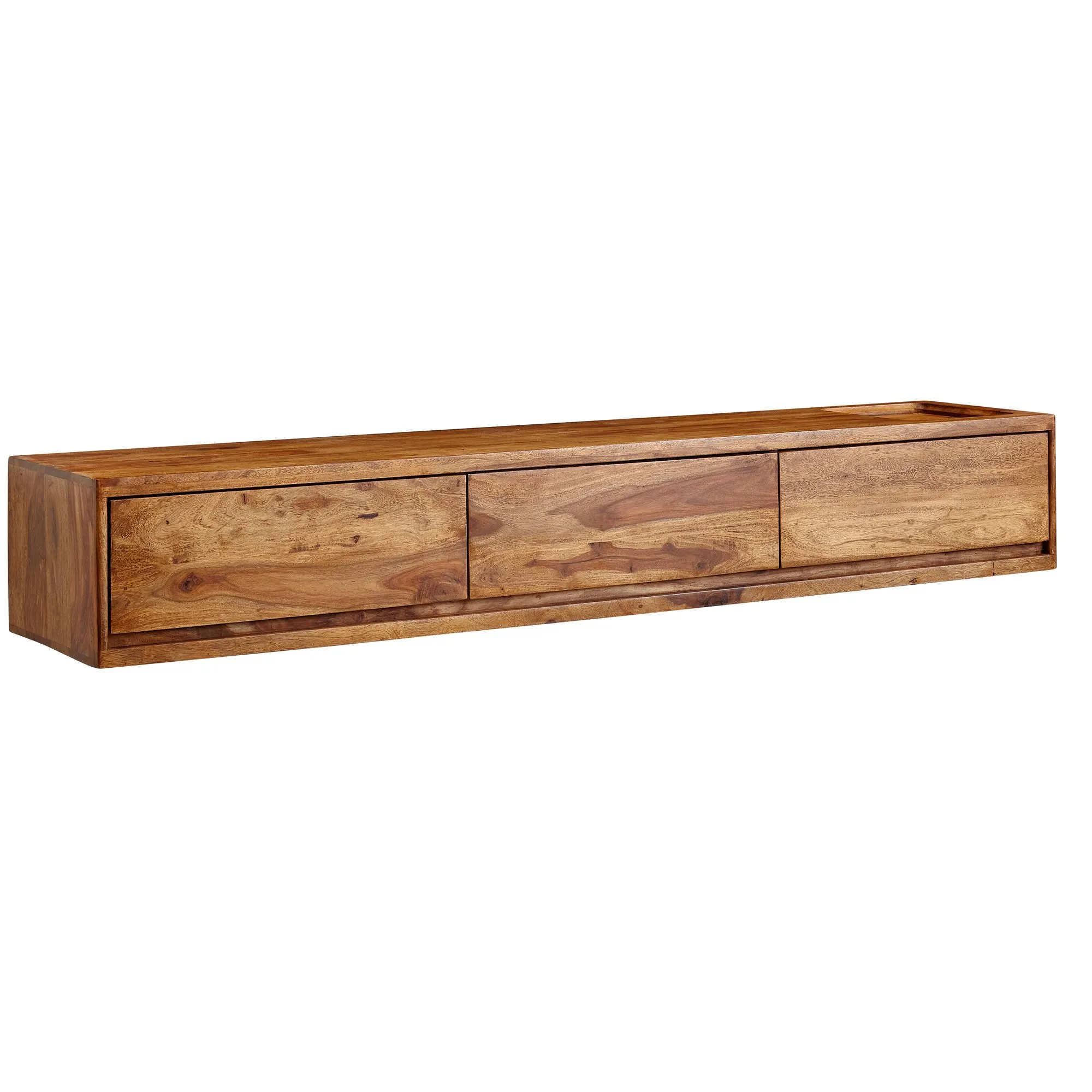 tinkaro Lowboard CAISIDE Sheesham Massivholz TV-Schrank Braun tinkaro Lowboard CAISIDE Sheesham Massivholz TV-Schrank Braun