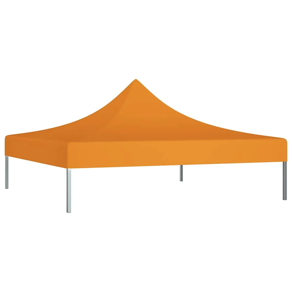 Partyzeltdach 2 x 2 m in Orange - UV- und wasserbeständig