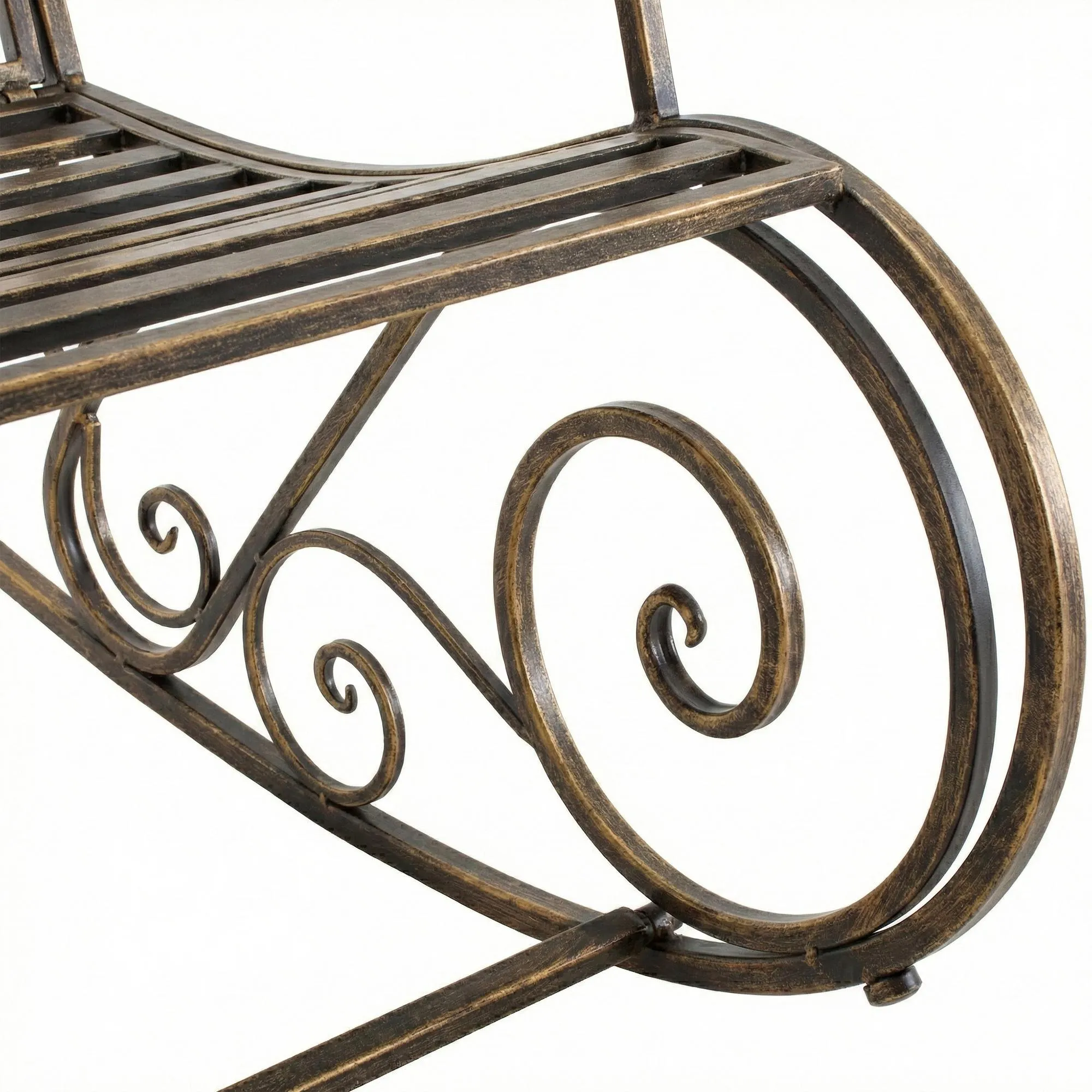 Schaukelstuhl Smilla 94x56x90 cm Bronze
