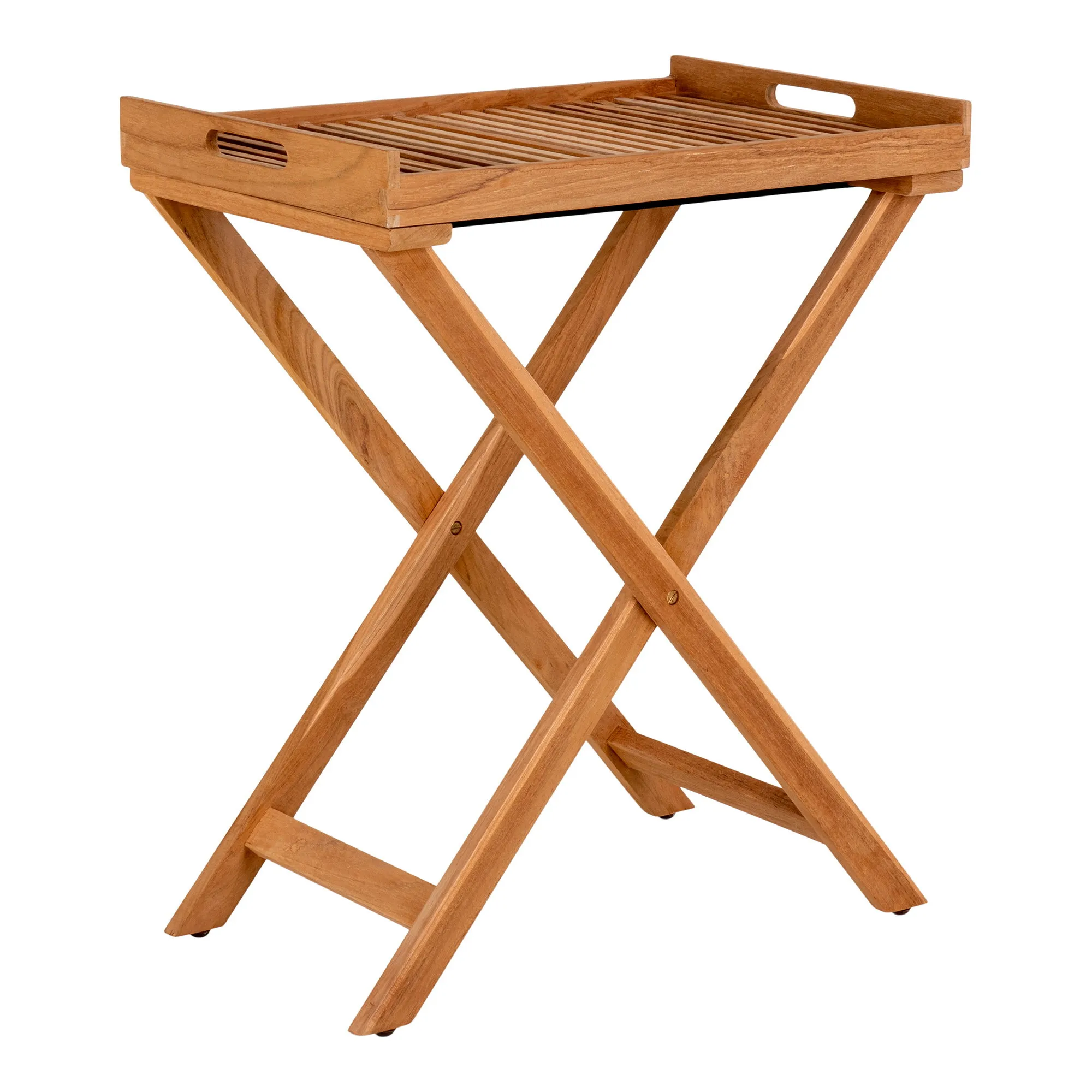 tinkaro Ronda Tablett-Tisch 60 x 40 x 70 cm Natur
