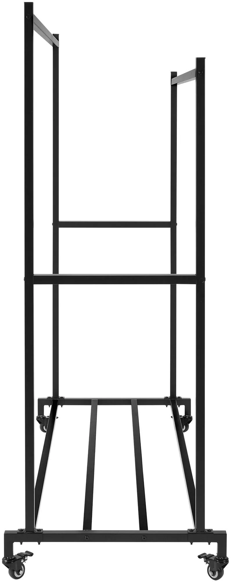 Kleiderständer Lieska 150x62x160 cm schwarz