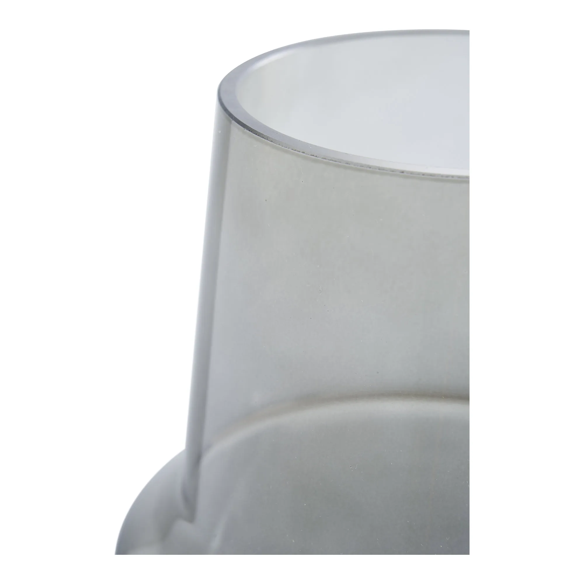 tinkaro Vase Glas Grau