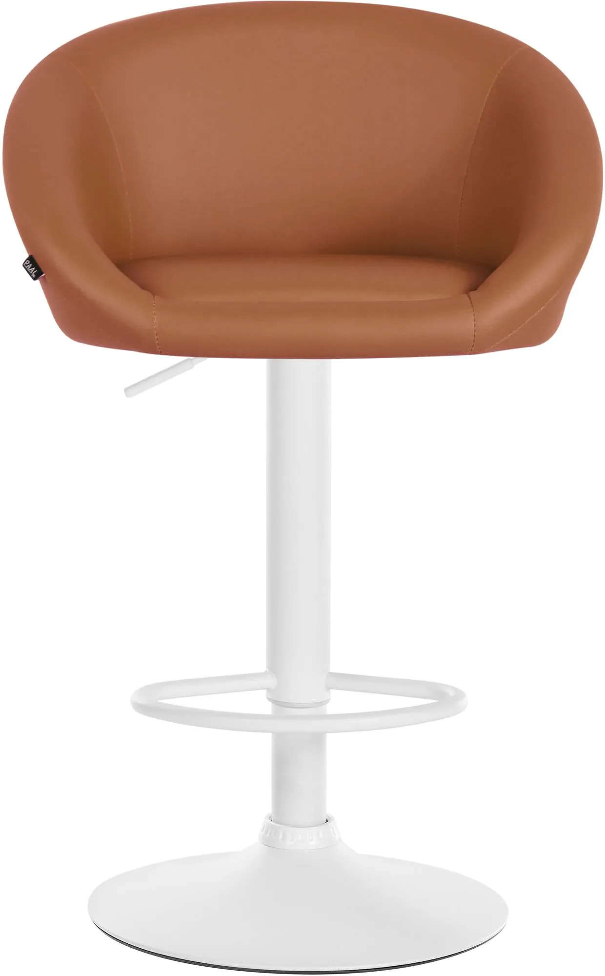Barhocker Davie Kunstleder 86-106x55x51 cm hellbraun