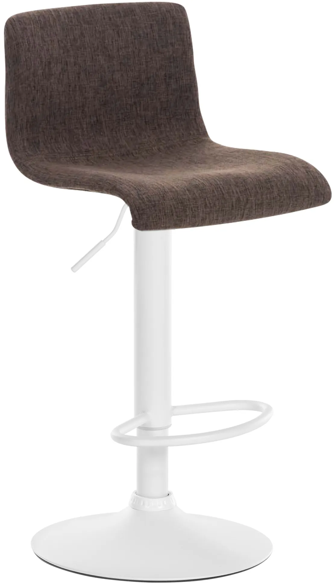 Barhocker Hover 84-104x39x36 cm braun