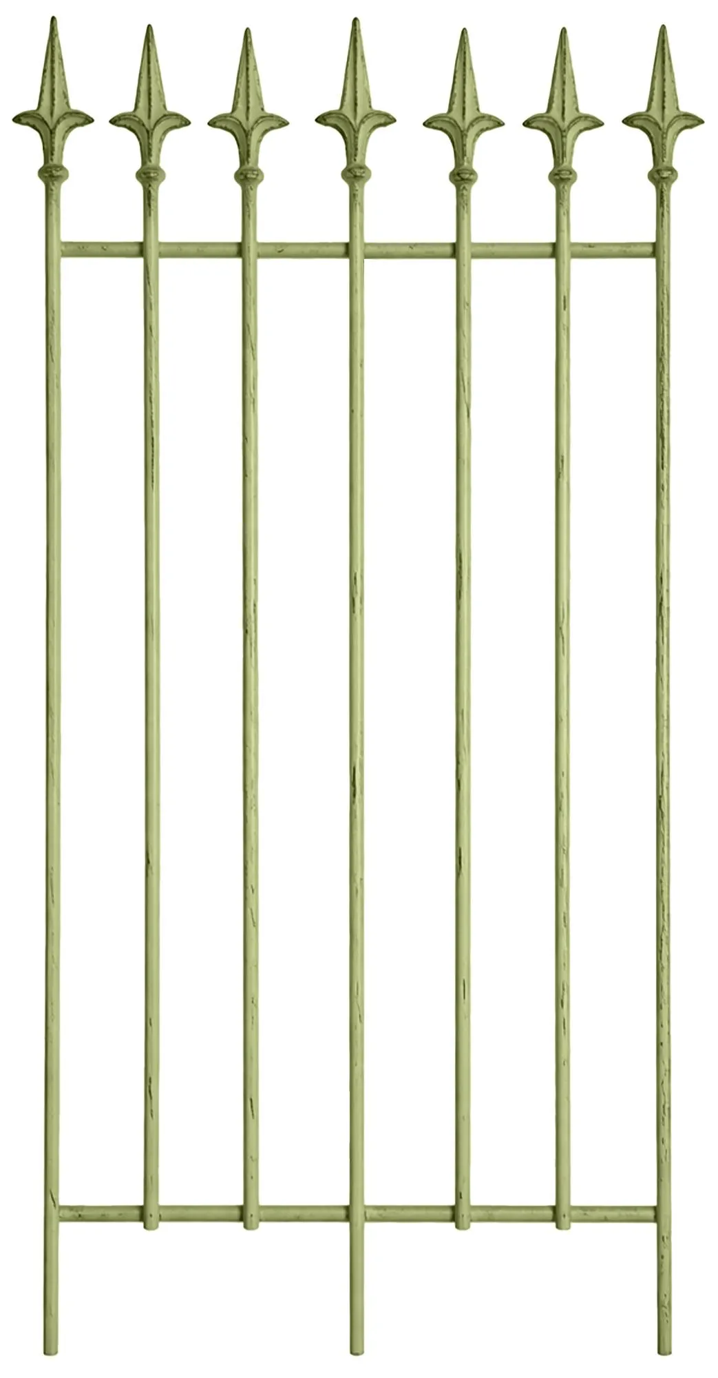Rankgitter Elisa 100x50 cm antik-grün
