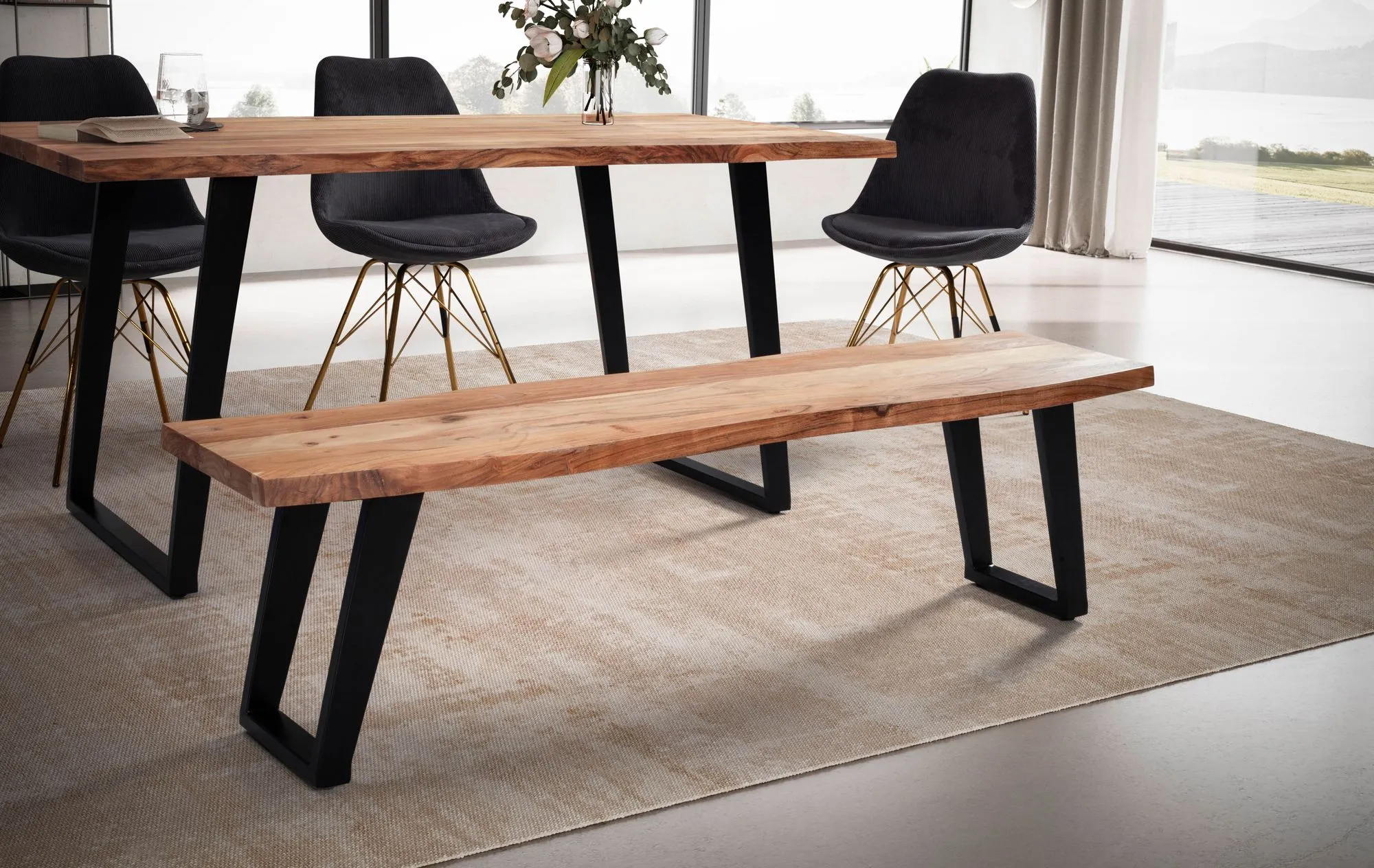 Esszimmerbank 120x40x45