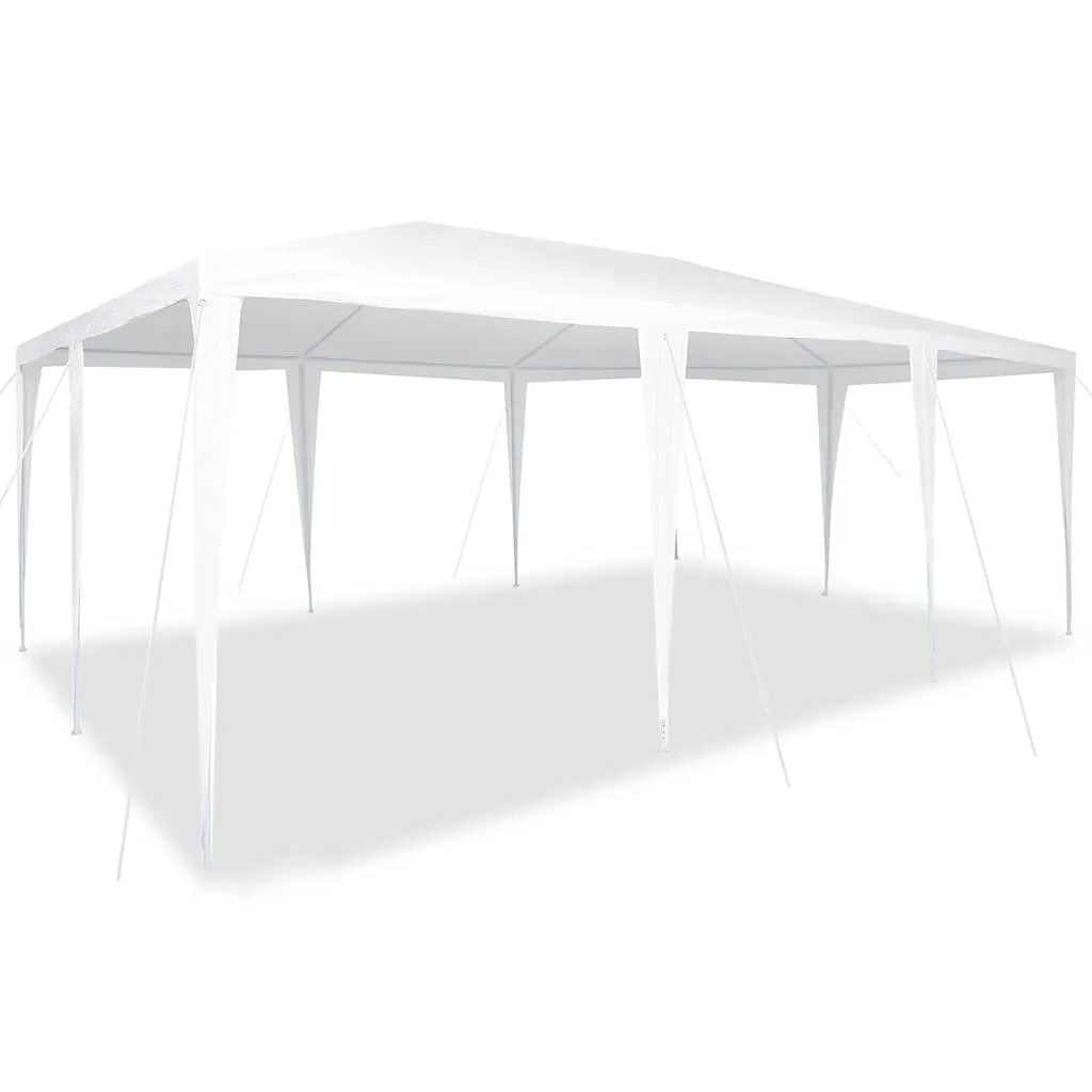 Modernes weißes Partyzelt 600x400x266 cm – robust und zusammenklappbar