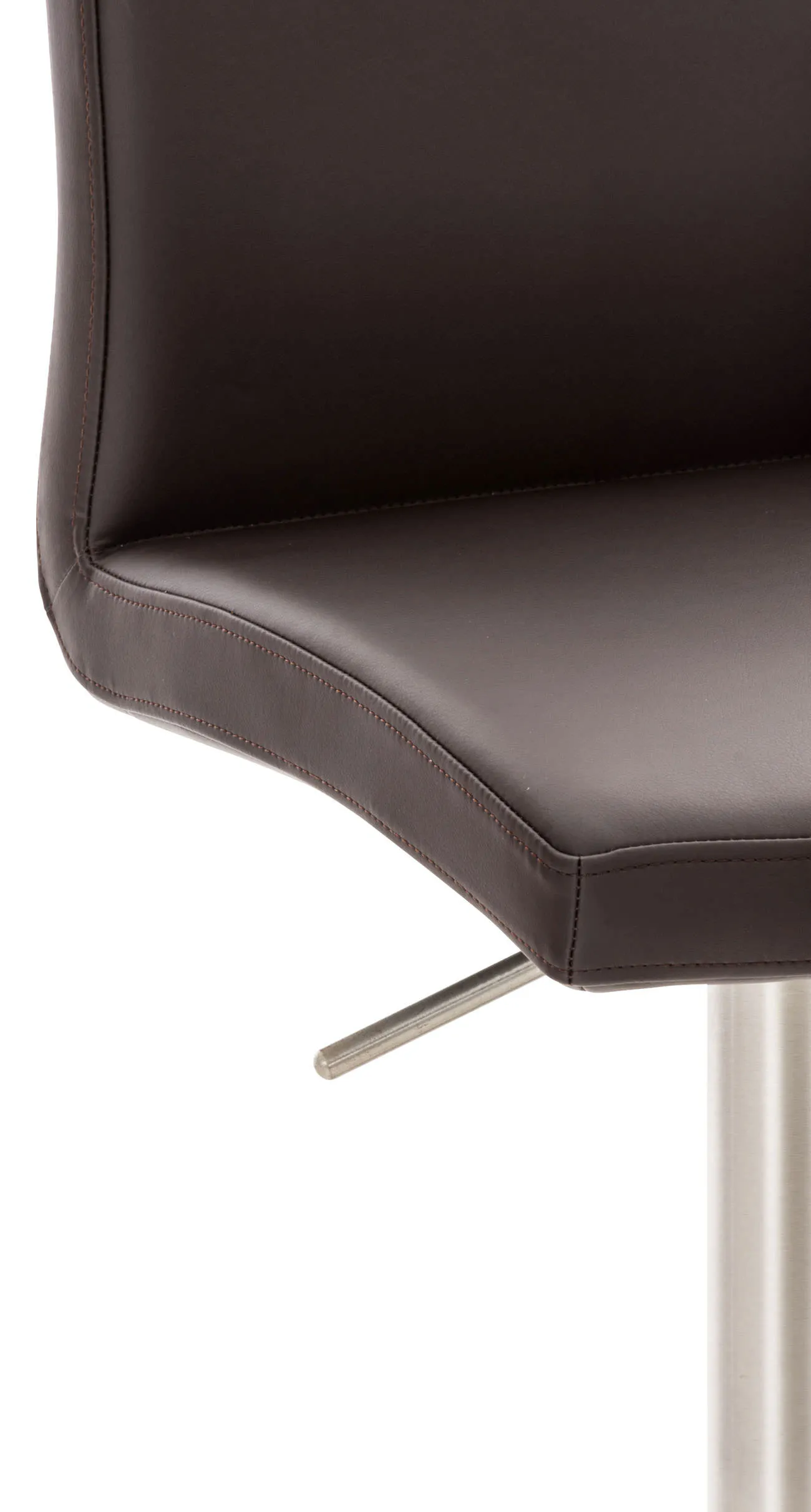 2er Set Barhocker Cadiz 93x40x49 cm braun