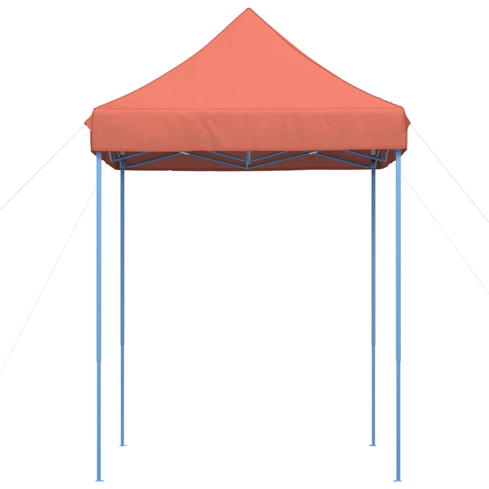 Modernes faltbares Partyzelt 200x200x306 cm in Terrakotta