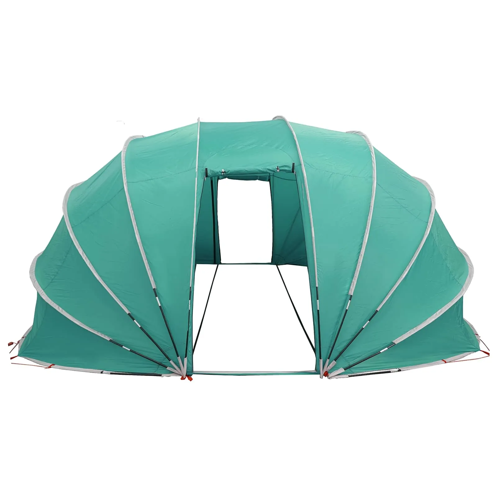 Modernes Poolzelt 538x440x204 cm Blau mit PU-beschichtetem Polyester