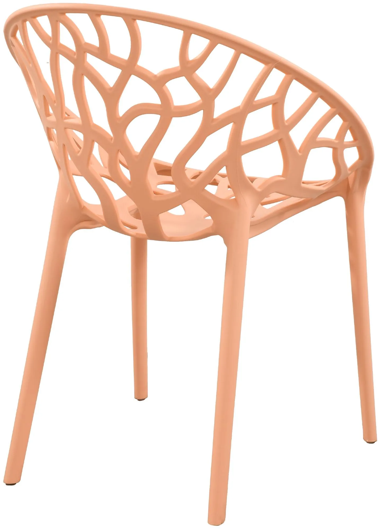Gartenstühle Hope 4er Set 80x59x60 cm pfirsich