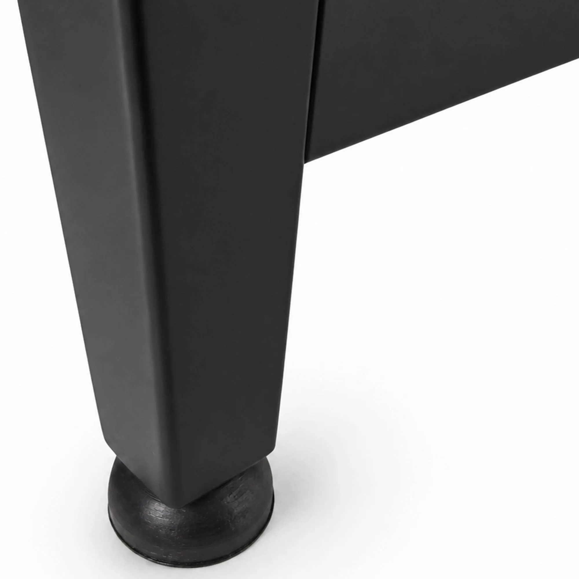 Waschmaschinenregal Torbay 68x50x155 cm schwarz