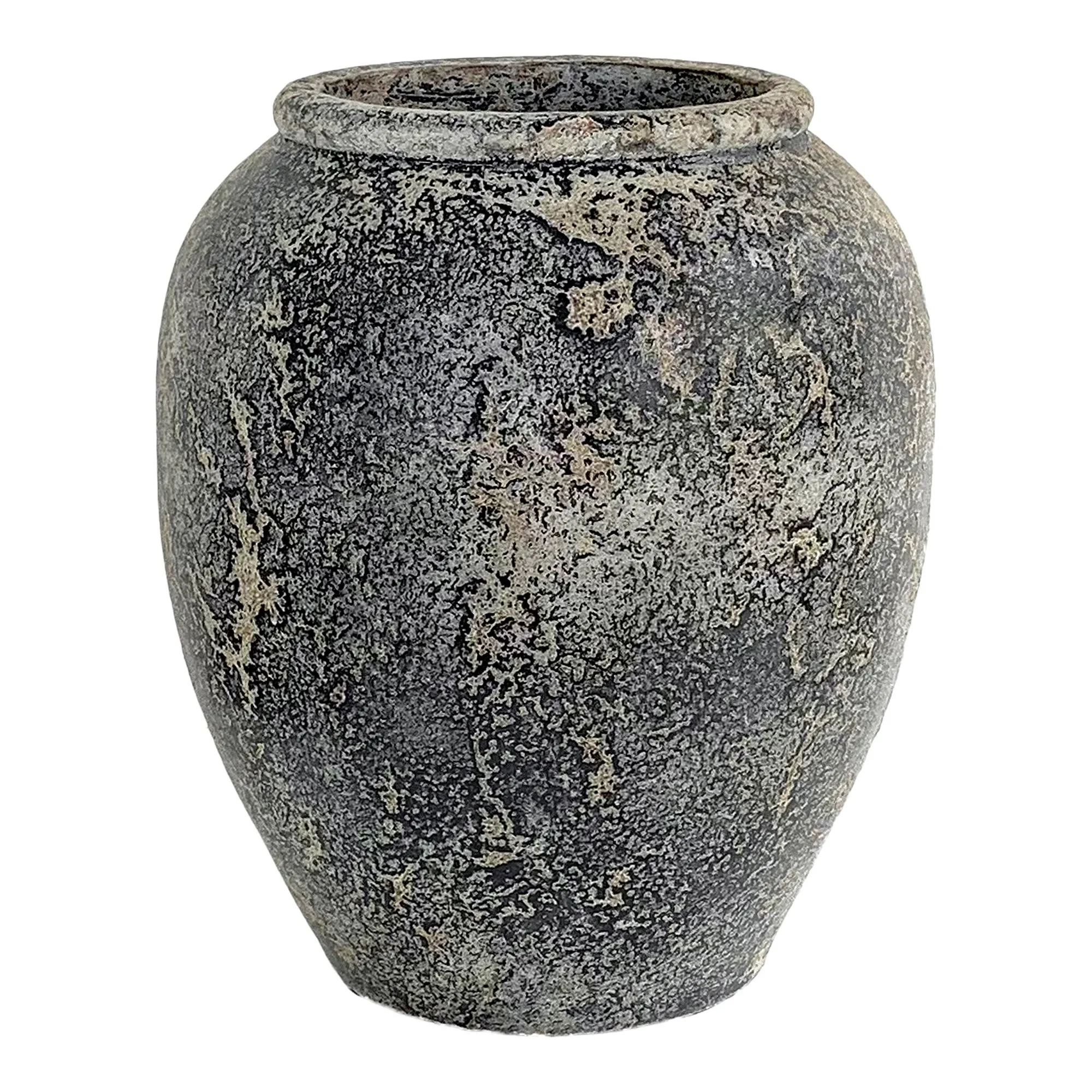 tinkaro Capelo Dekopot Terracotta ø44x49 cm Grau