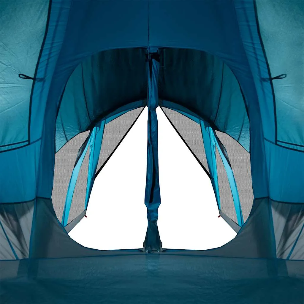 Familienzelt Tipi Blau 490 x 459 x 170/196 cm wasserdicht