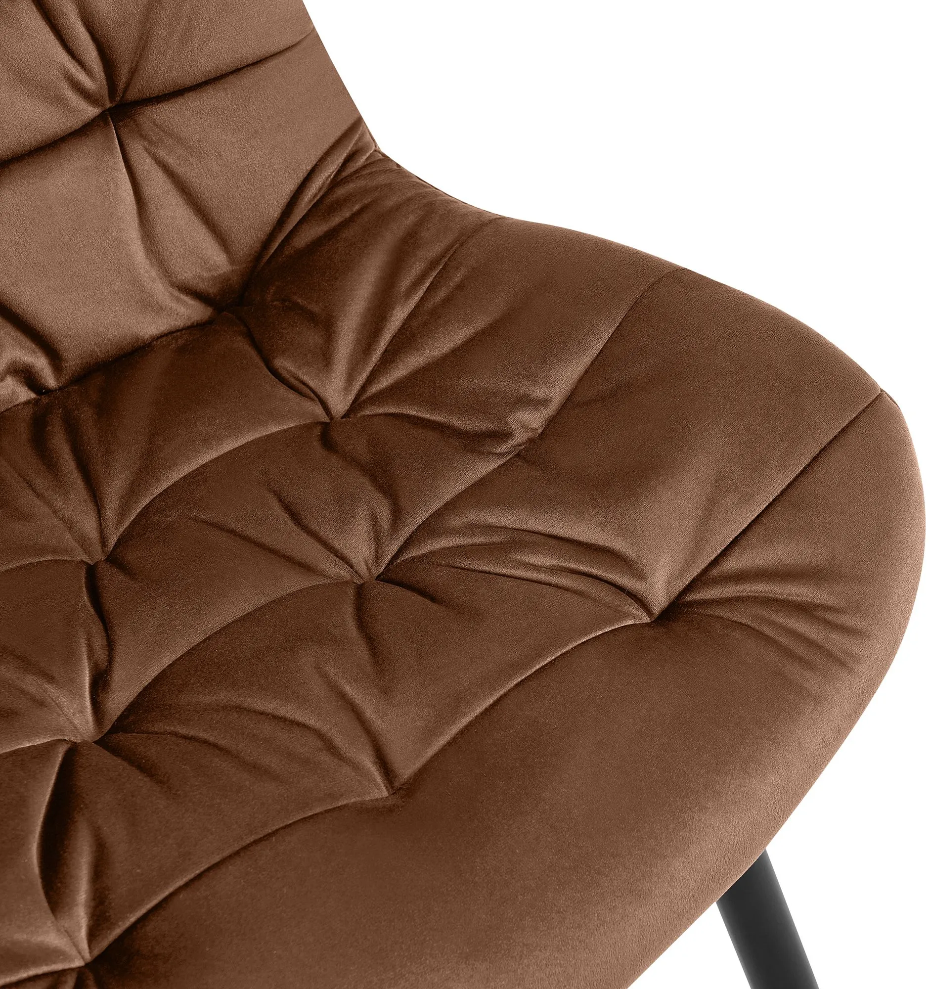 Esszimmerstuhl Rossford 63x56x85 cm Braun