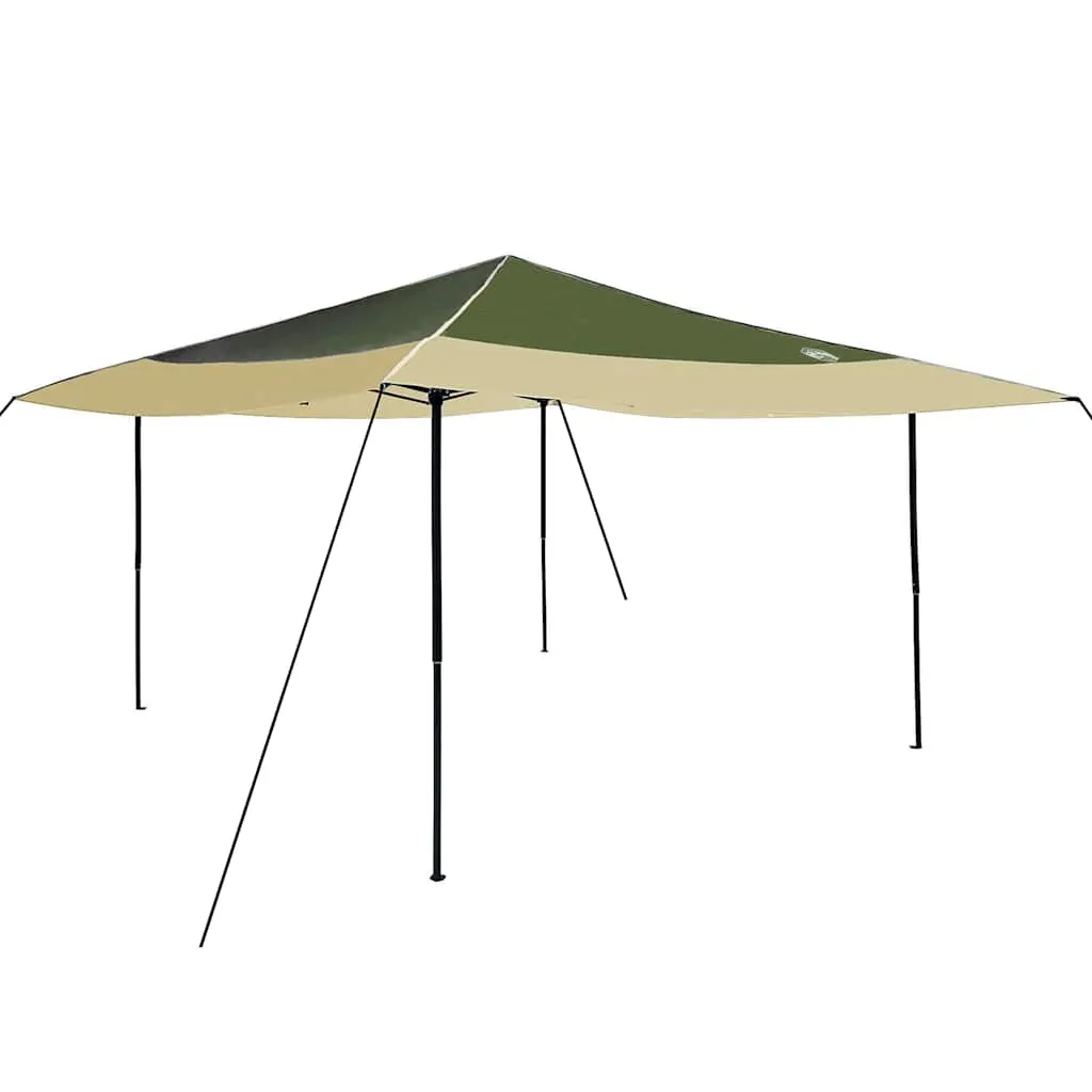 Pop-up Pavillon Grün 395 x 395 x 251 cm mit Stoff