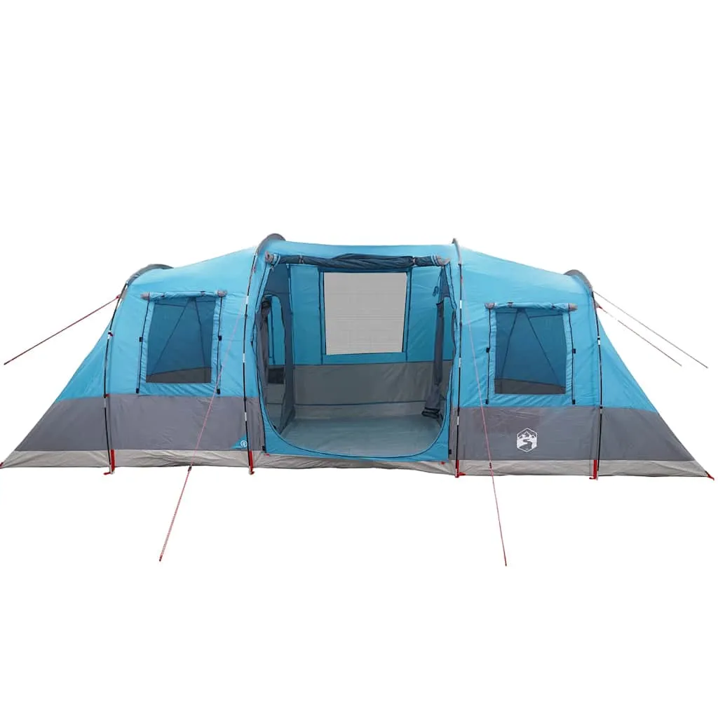 Familienzelt Blau 564 x 240 x 205 cm - Wasserdicht und Tragbar