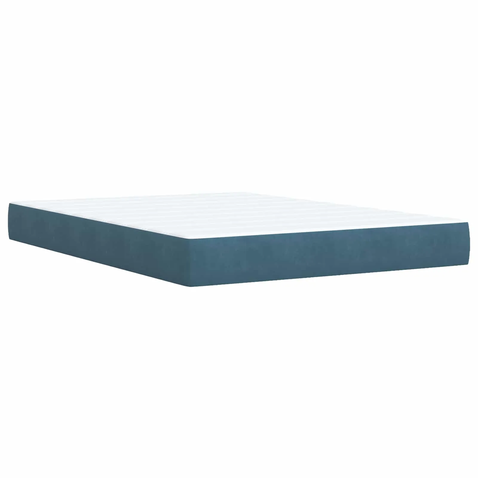 Ottoman-Bett mit Matratze 140x190 cm Dunkelblau
