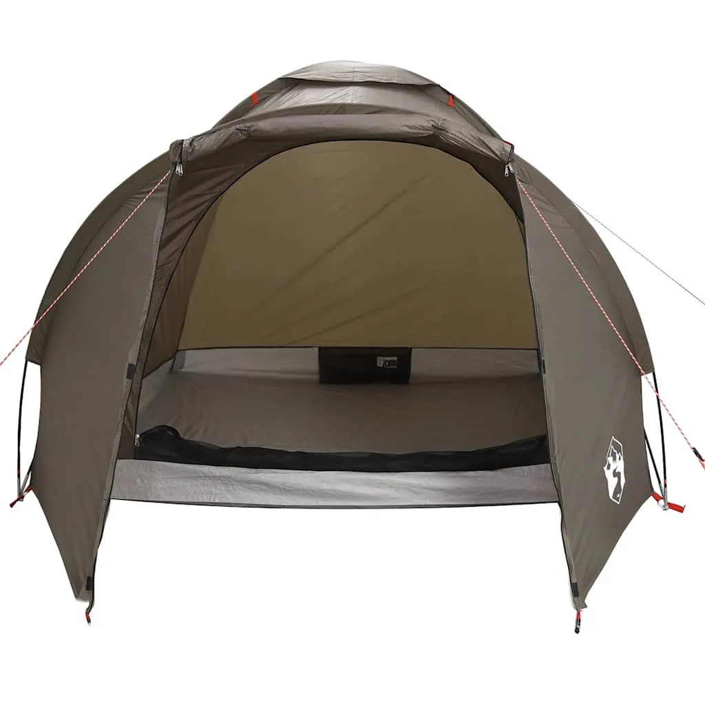 Angelzelt Campingzelt 310x226x153 cm Braun wasserdicht