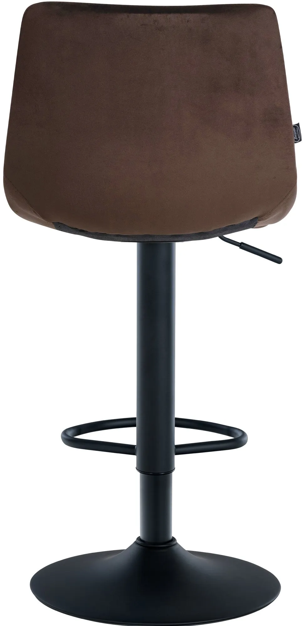 Barhocker Jerry 2er Set 87-108,5x43x46,5 cm Braun