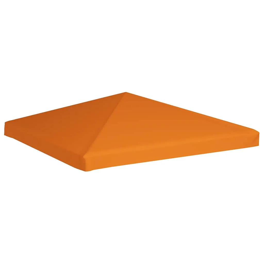 Pavillon-Ersatzdach 3 x 3 m in Orange, wasserbeständig mit PVC-Beschichtung