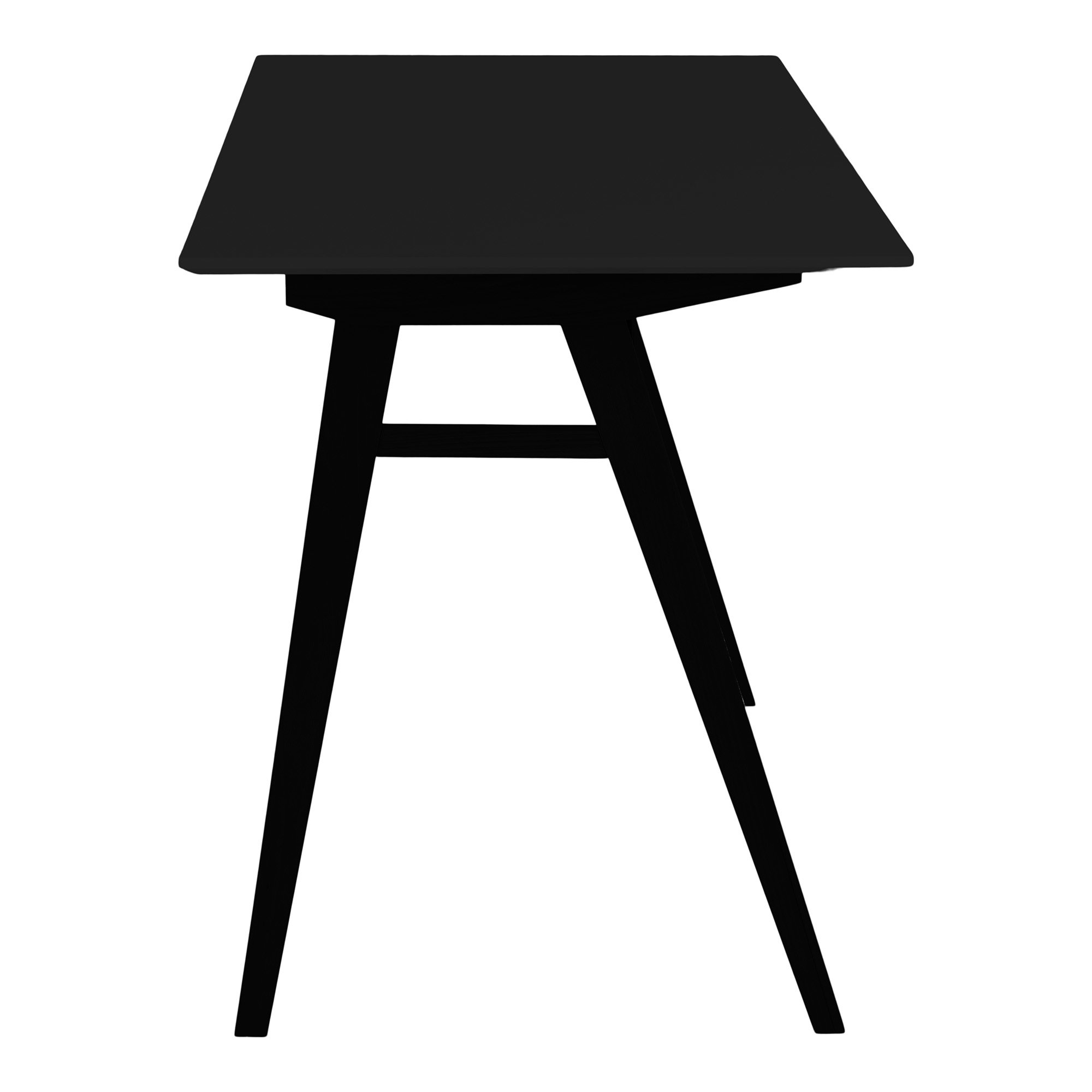 tinkaro Schreibtisch Vojens 120 x 60 x 75 cm Schwarz