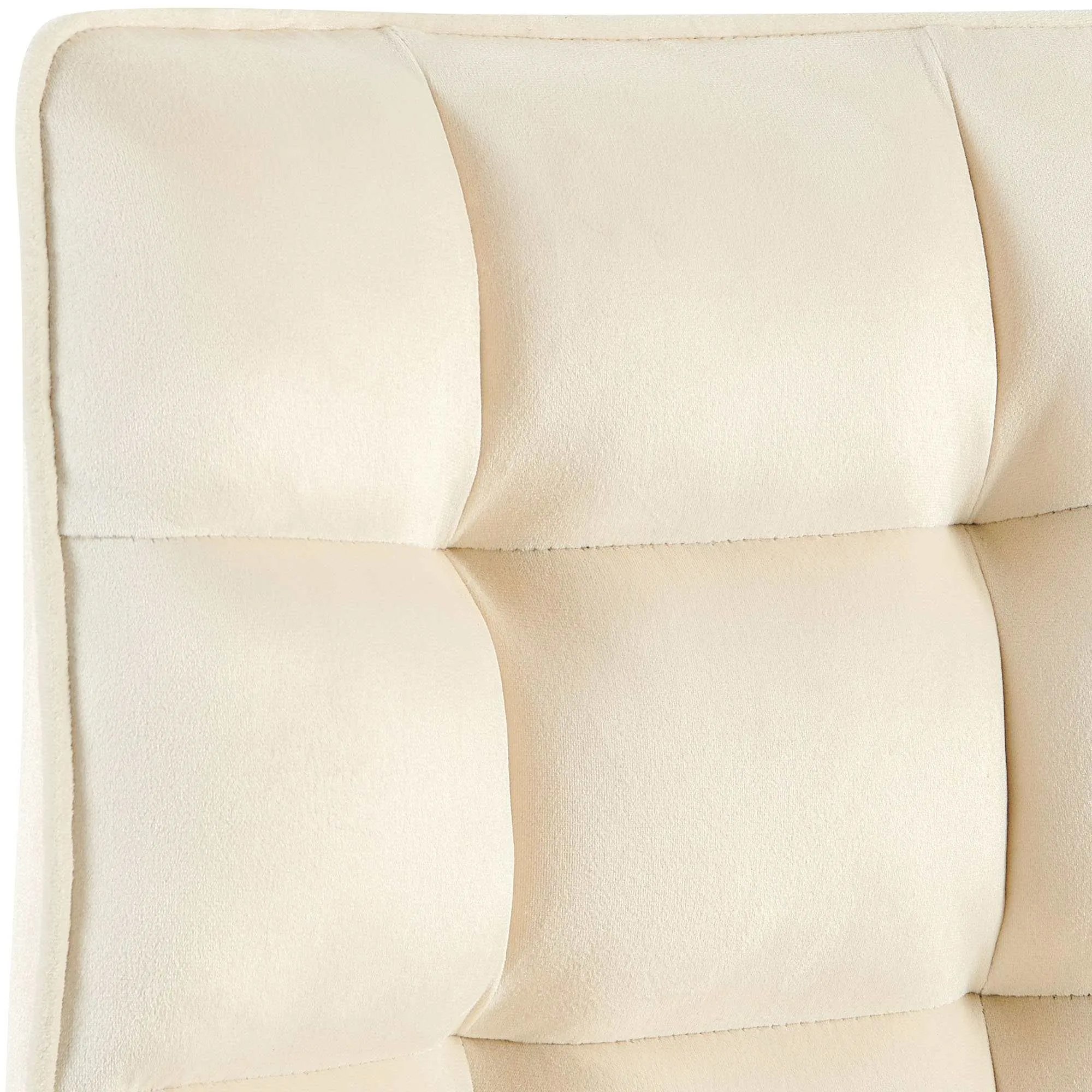 Esszimmerstuhl Saranda 84x58x57 cm creme