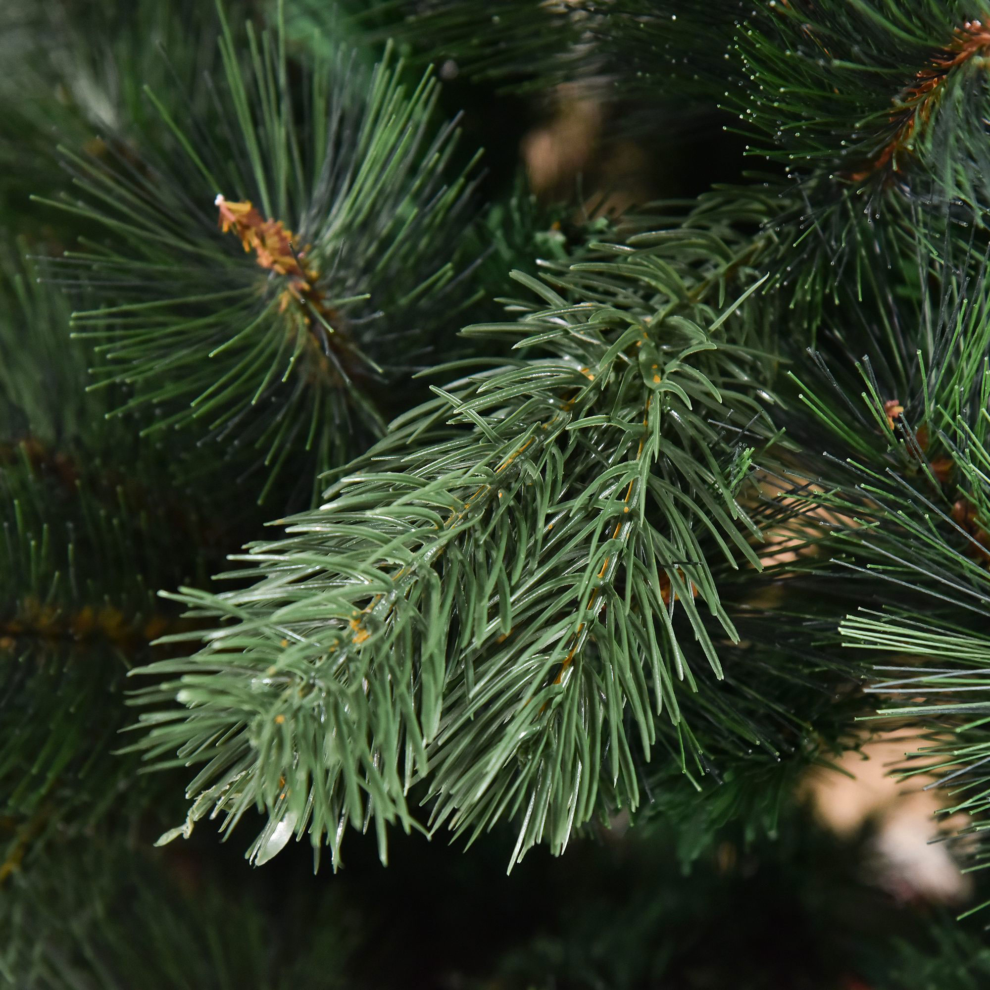 Künstlicher Weihnachtsbaum Tanne Ø90 x 180 cm Kunststoff Grün