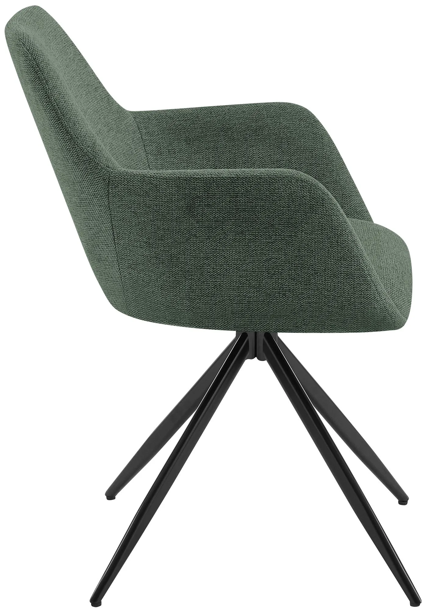 Esszimmerstuhl Olema 81x56x62 cm grün