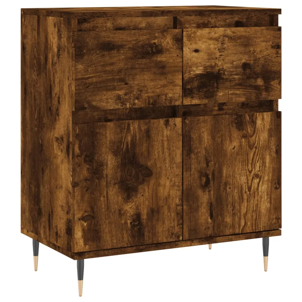 Sideboard Räuchereiche 60x35x70 cm Holzwerkstoff