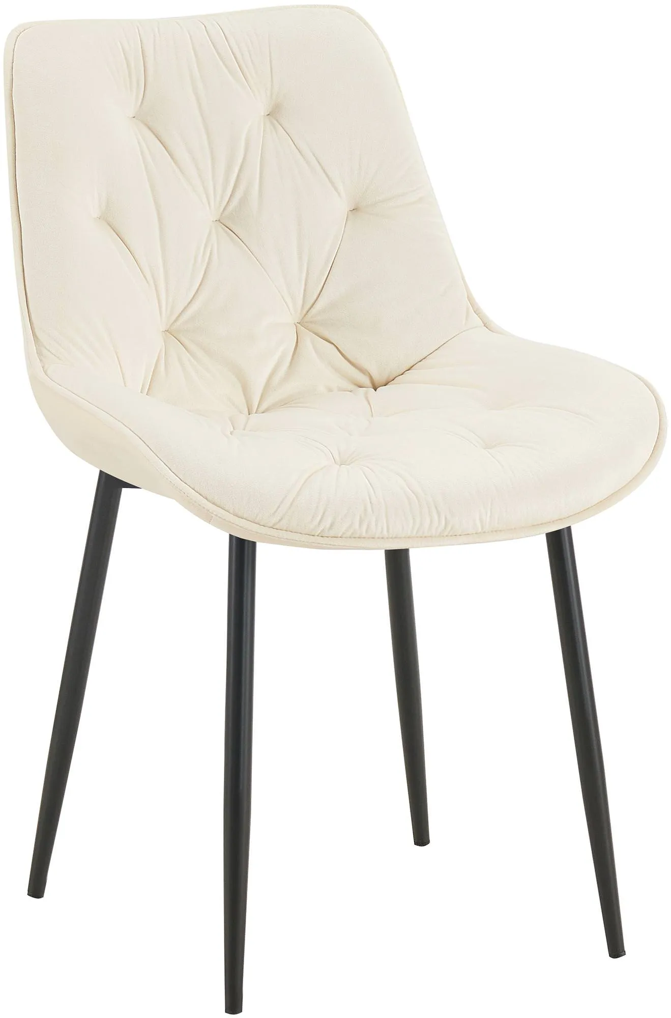 Esszimmerstuhl Wallace 84x52x59 cm Creme