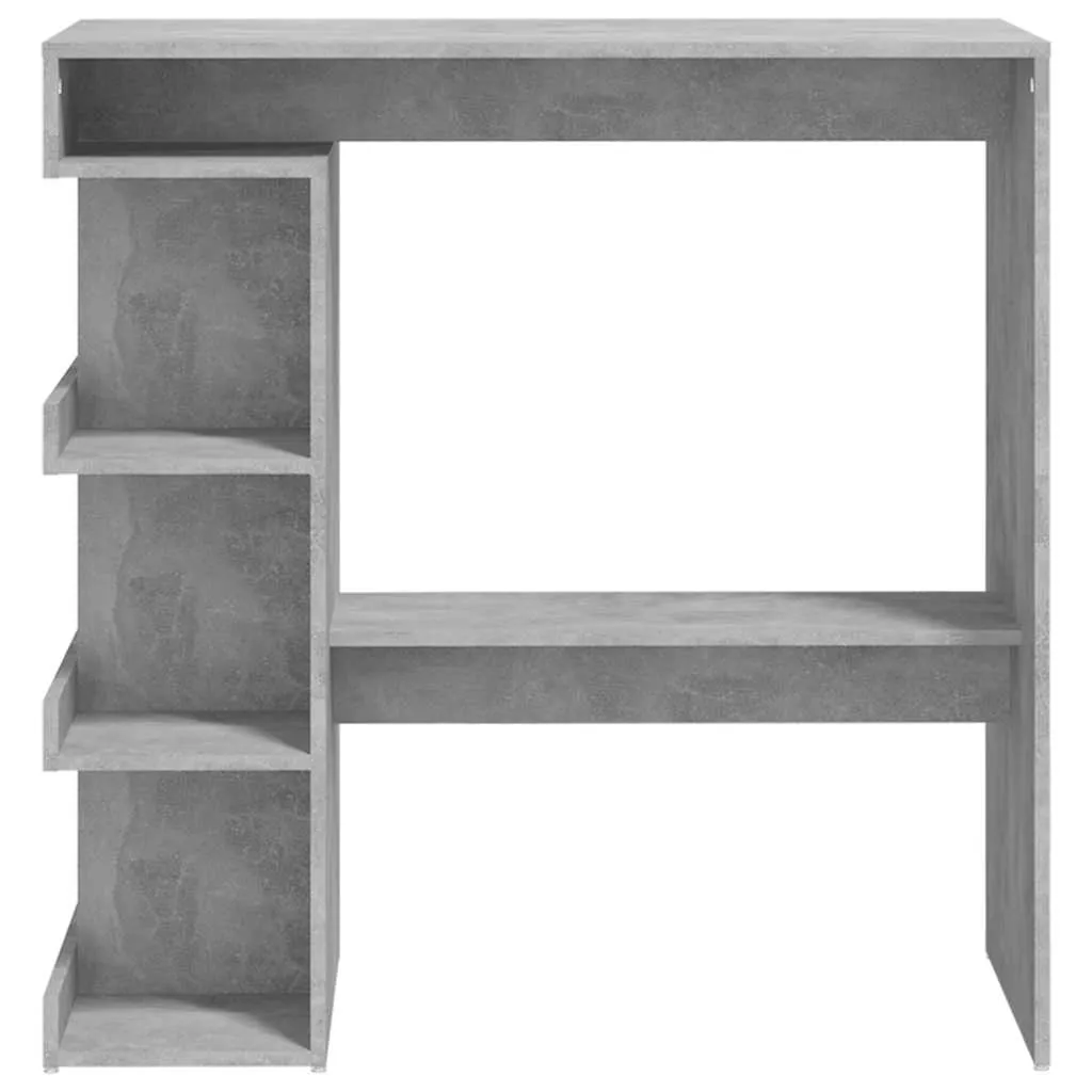 Stehtisch Betongrau 100 x 50 x 101,5 cm aus Holzwerkstoff
