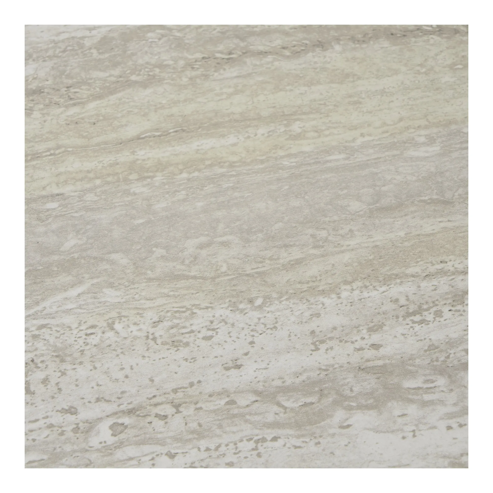 tinkaro Beistelltisch Aalst Stahl, MDF Schwarz / Beige