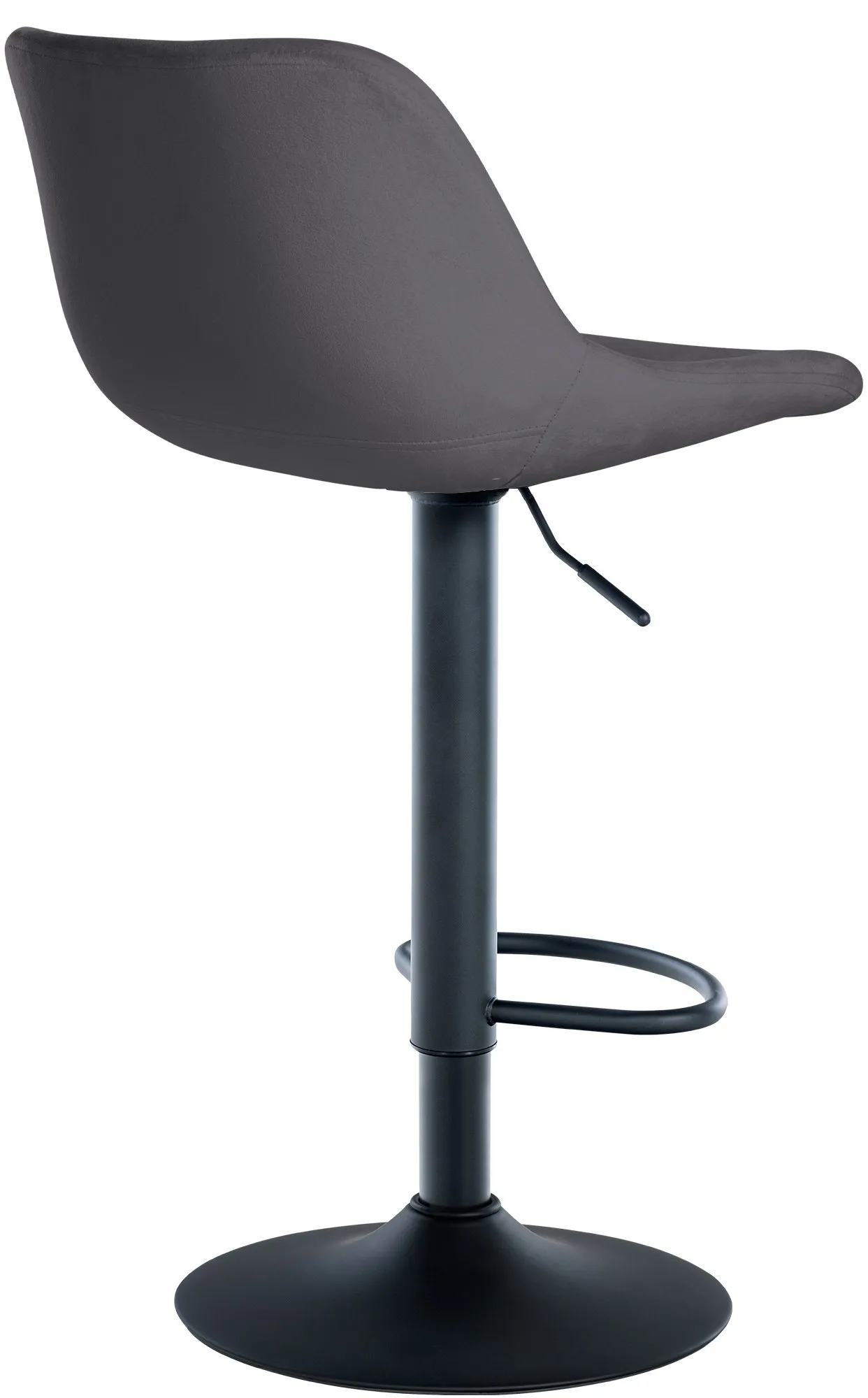 Barhocker Loft 79-103x43x49 cm dunkelgrau
