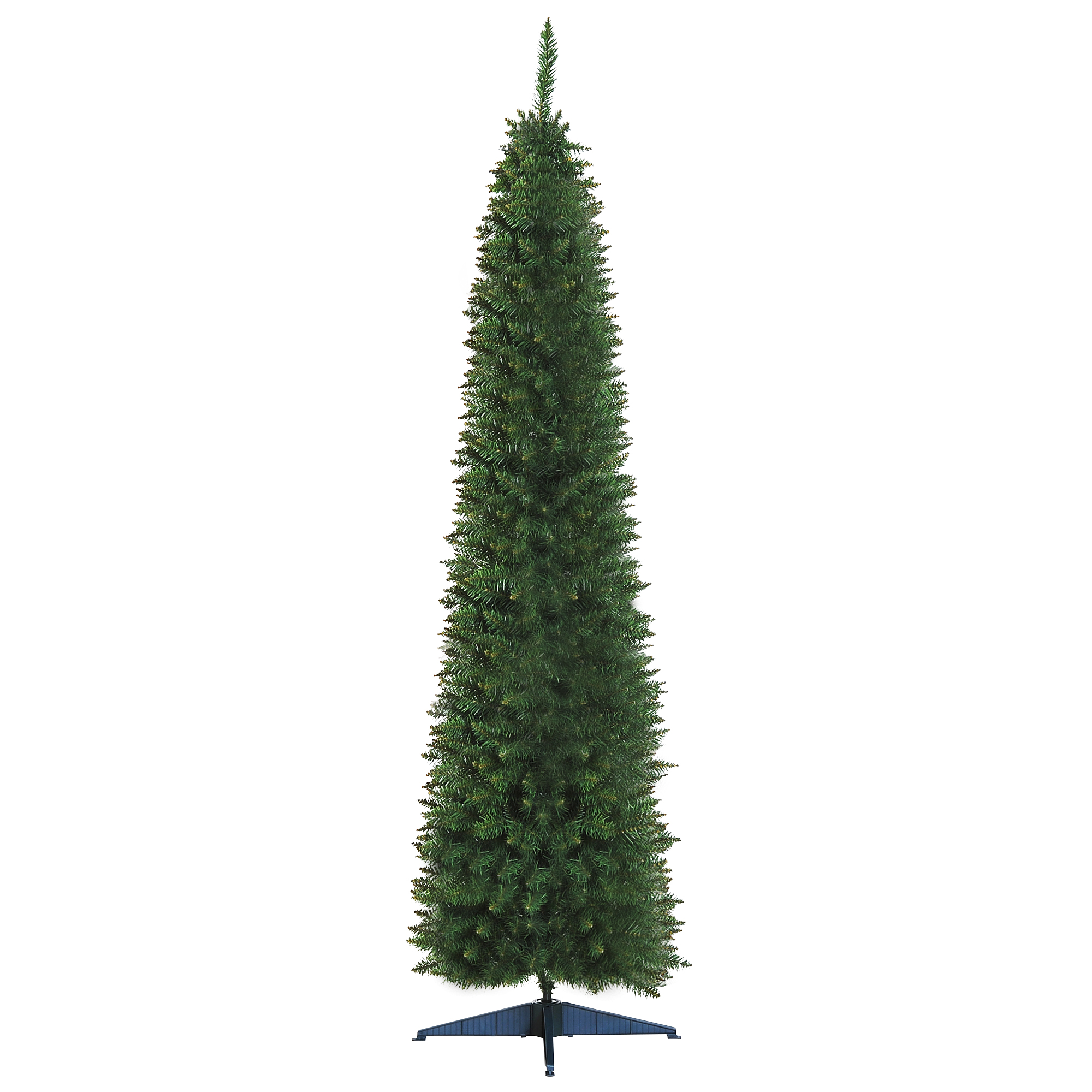 Künstlicher Weihnachtsbaum Tanne mit Ständer, 2,1 m, Grün