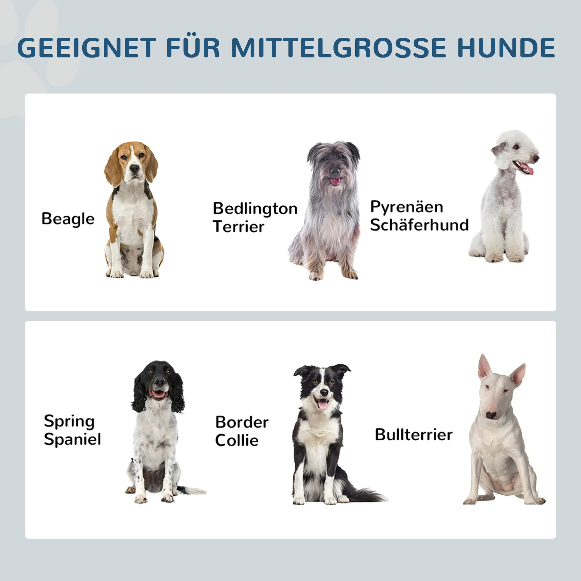 Moderne Futterstation Grau 60B x 30T x 24H cm