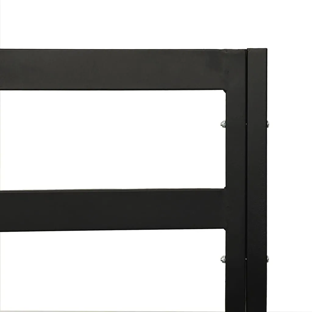 Stylischer Gartenstuhl 76 x 76 x 79 cm in Schwarz und Sand