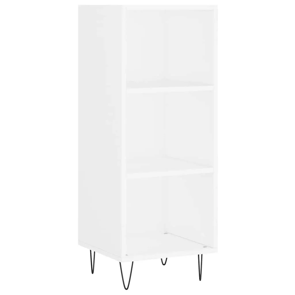 Elegantes Highboard in Weiß 34,5 x 34 x 180 cm
