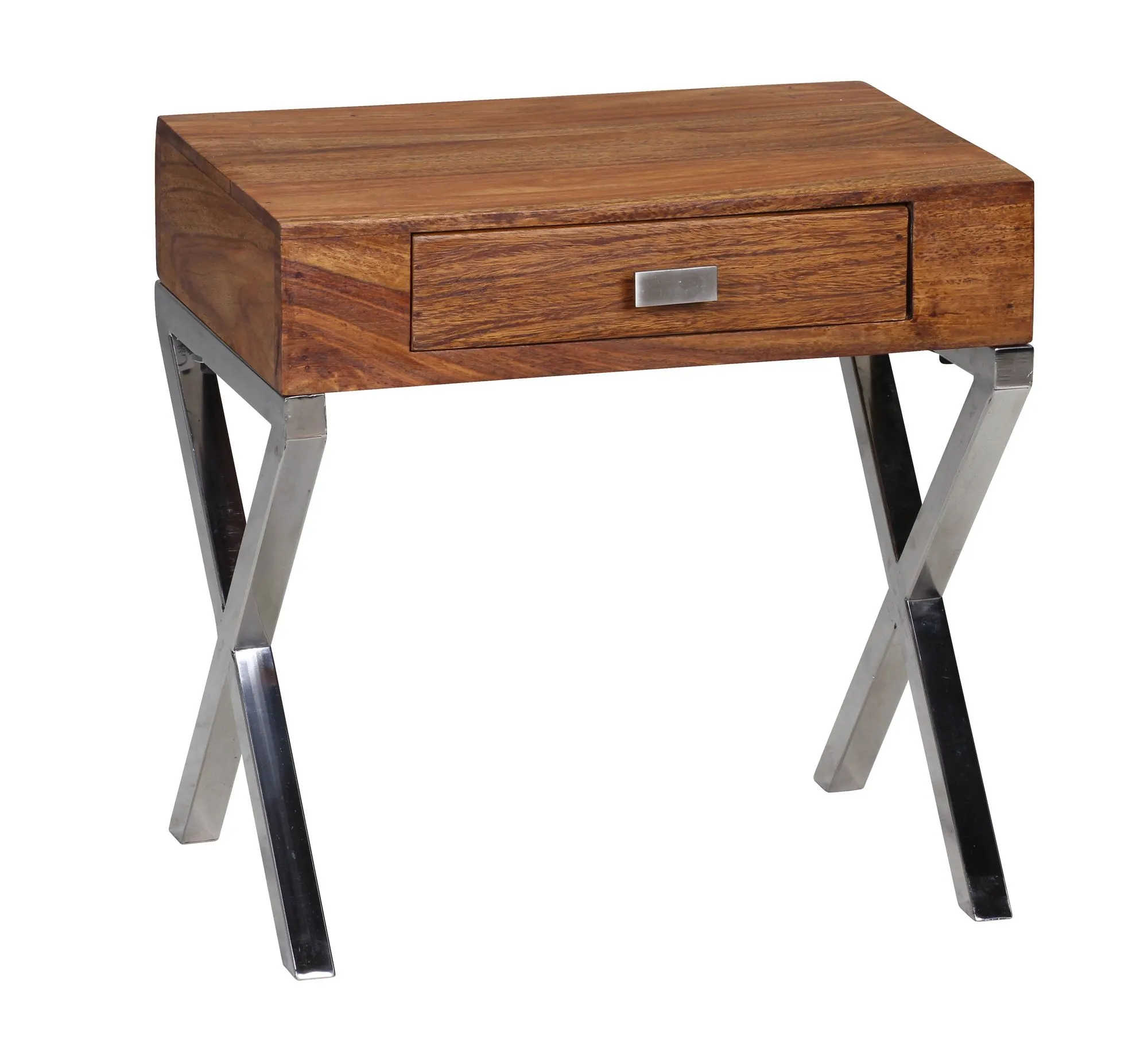 tinkaro Nachttisch eckig LEYLA Massiv-Holz Sheesham Nachtkonsole Braun tinkaro Nachttisch eckig LEYLA Massiv-Holz Sheesham Nachtkonsole Braun