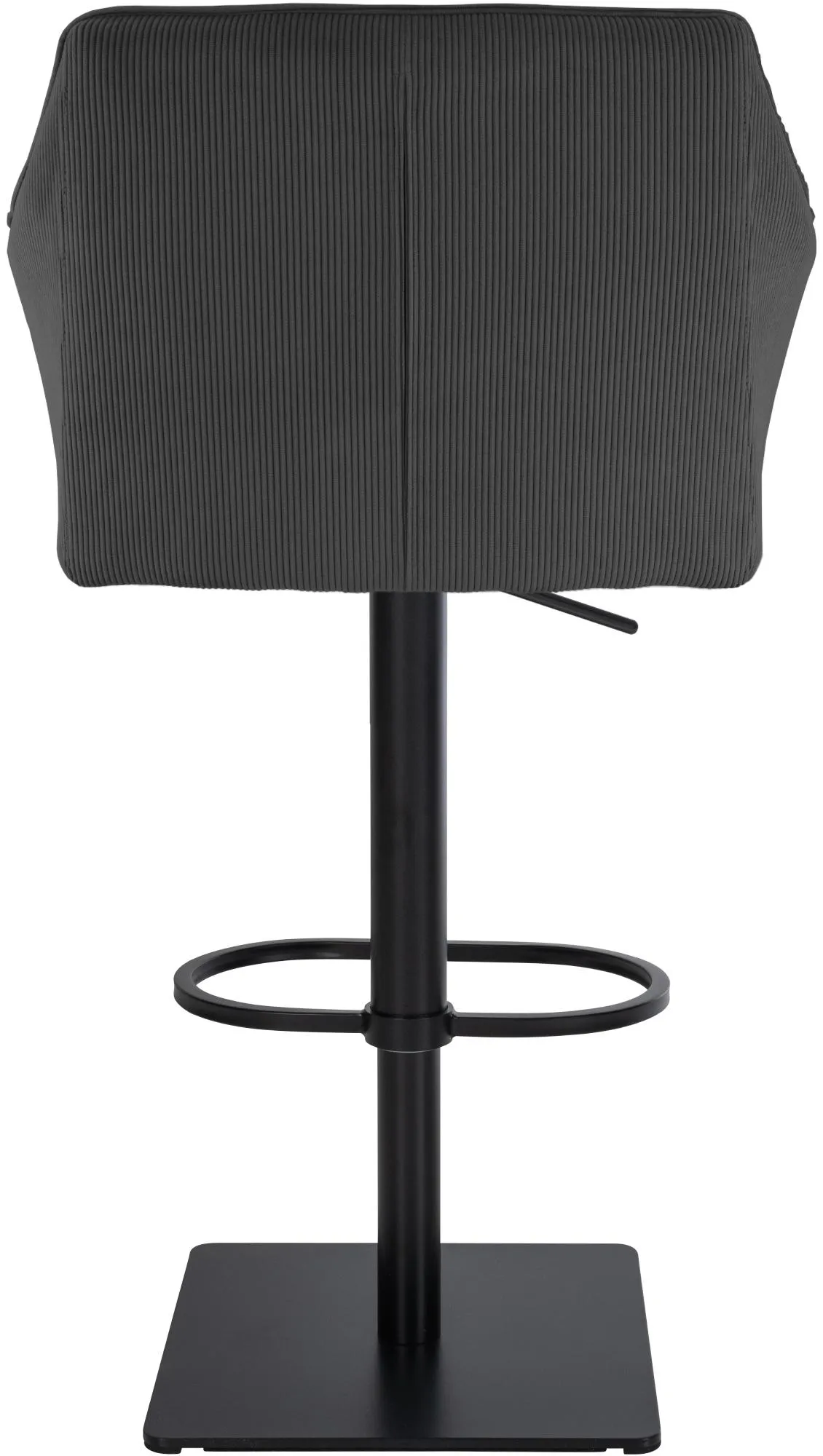 Barhocker Damaso 88x64x45 cm dunkelgrau