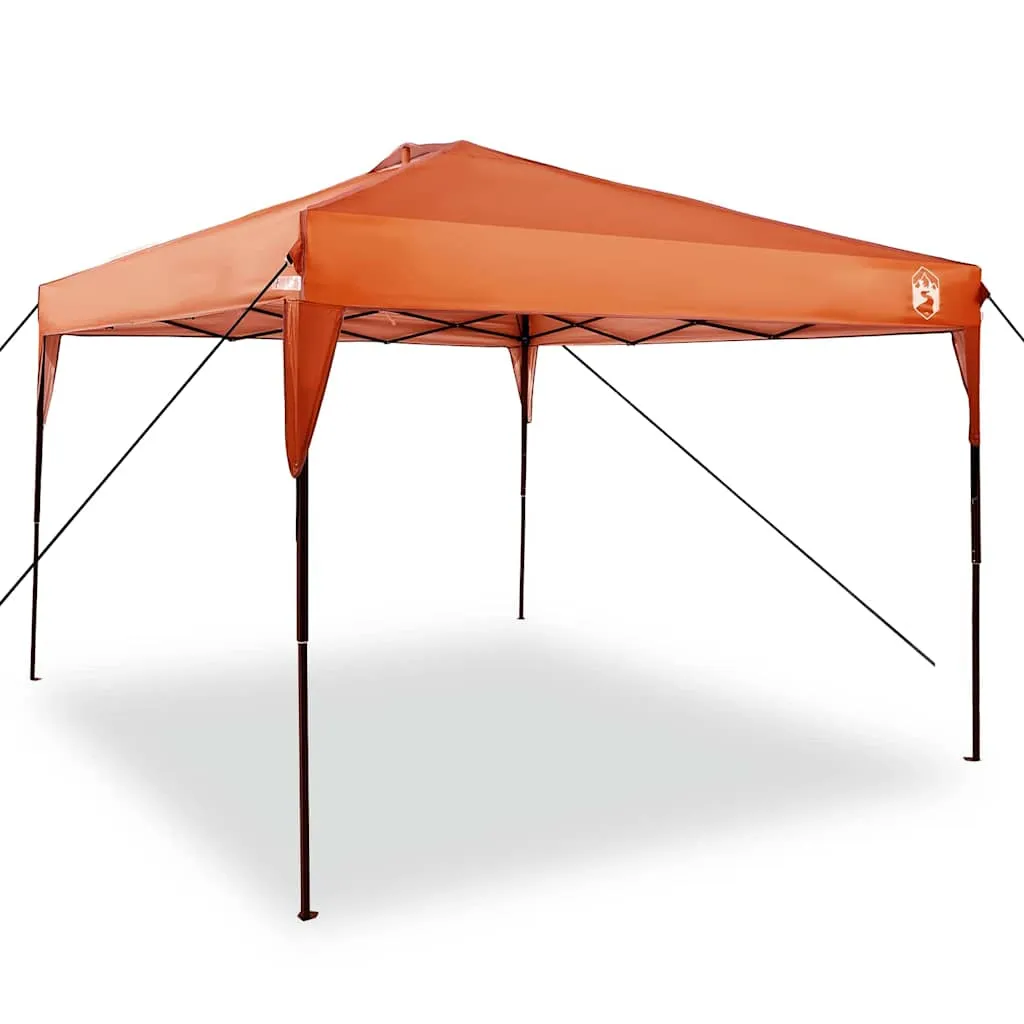 Pop-up Pavillon Zelt 290x290x251 cm Orange für Outdoor-Events