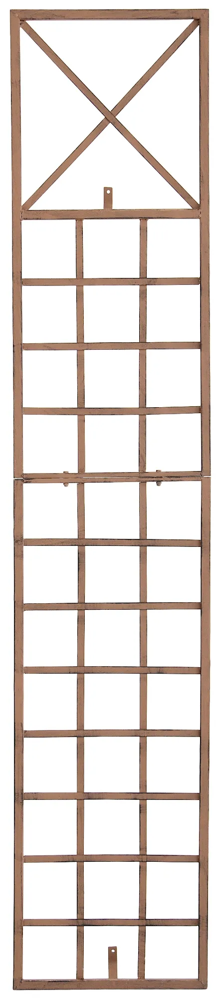 Rankgitter Trigo 198x40x2 cm antik braun