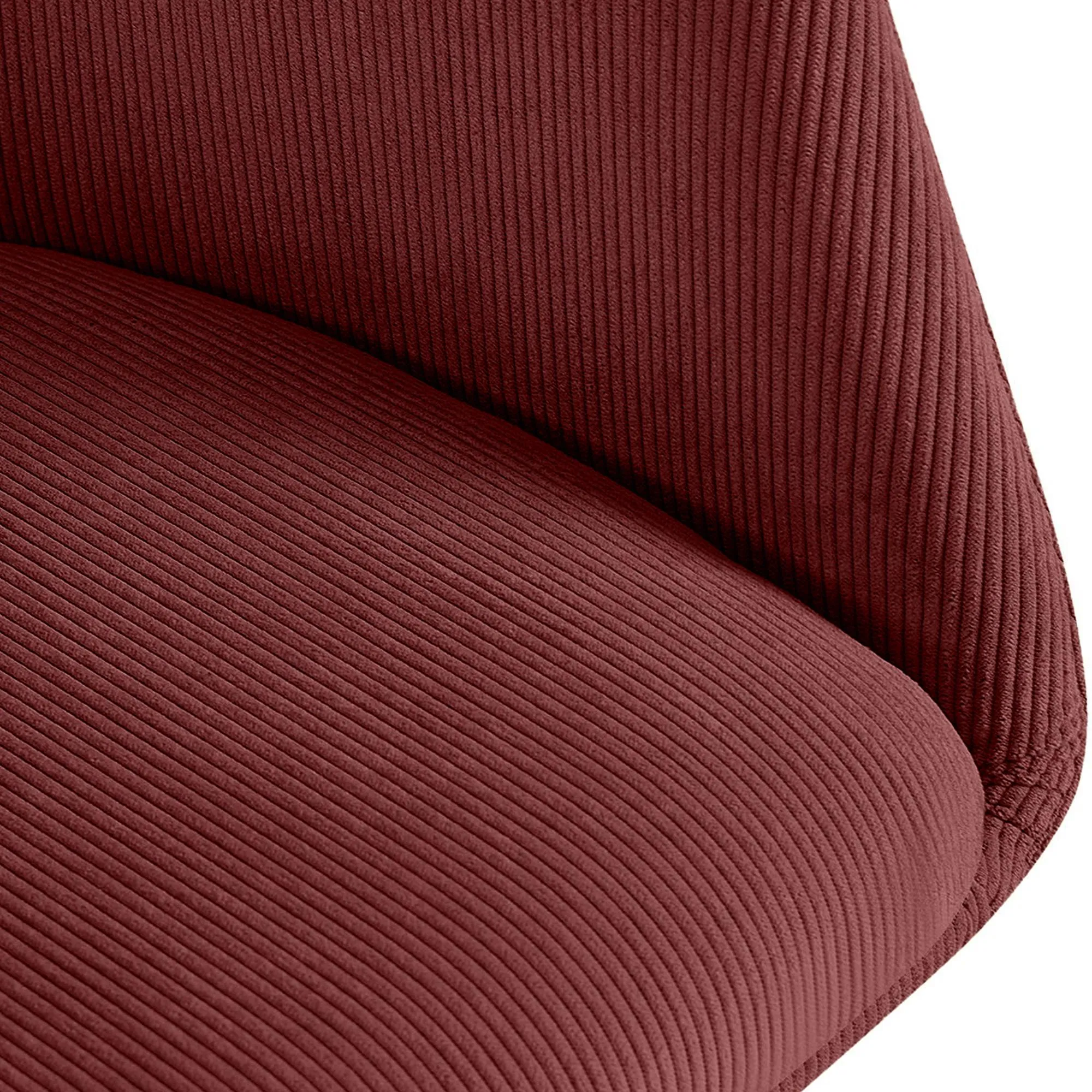 Esszimmerstuhl Olema 81x56x62 bordeauxrot