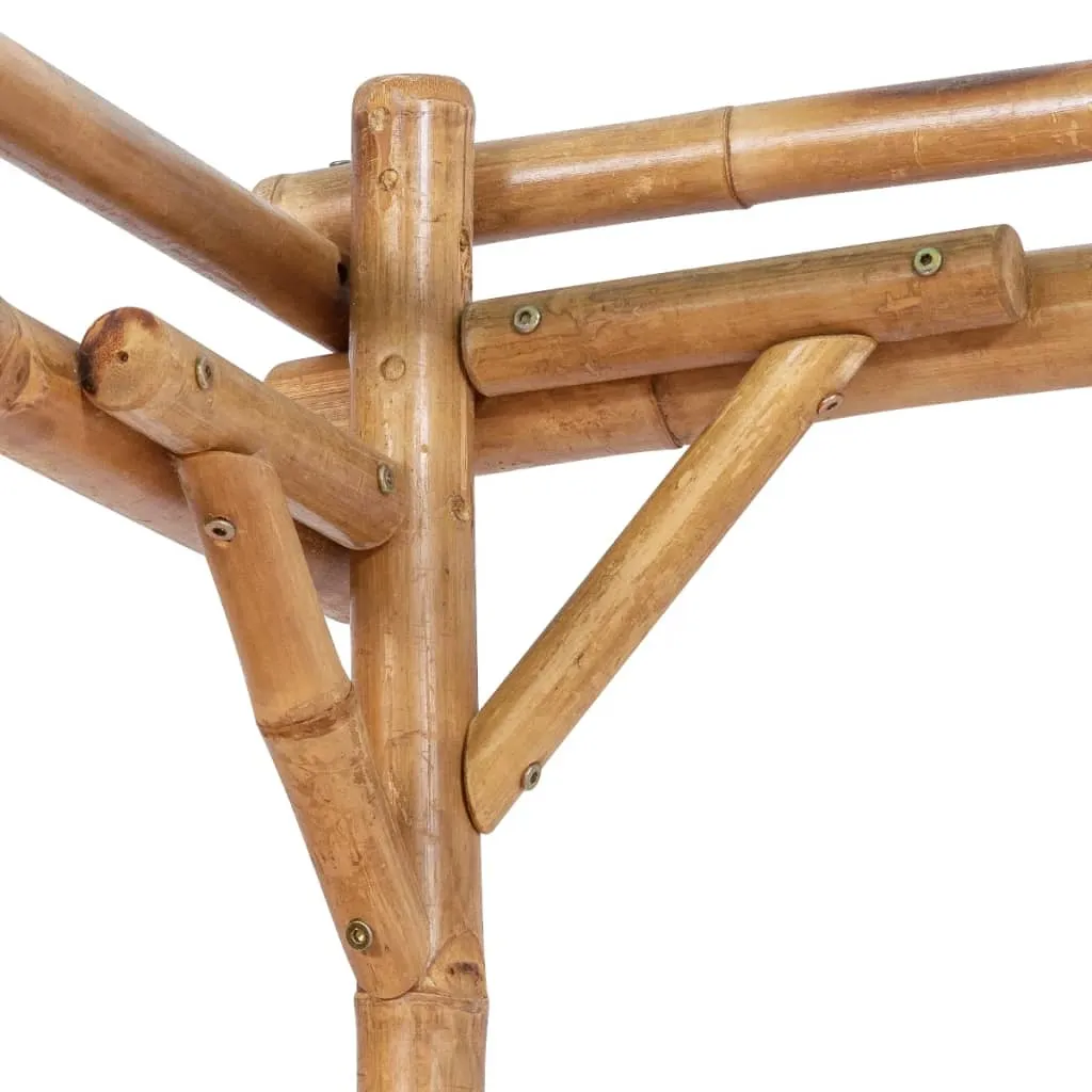 Pergola aus Bambus 170 x 170 x 220 cm, naturfarben