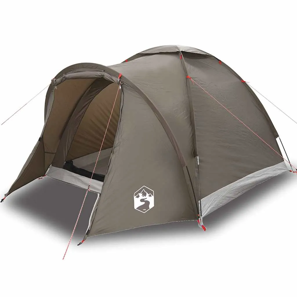 Angelzelt Campingzelt 310x226x153 cm Braun wasserdicht