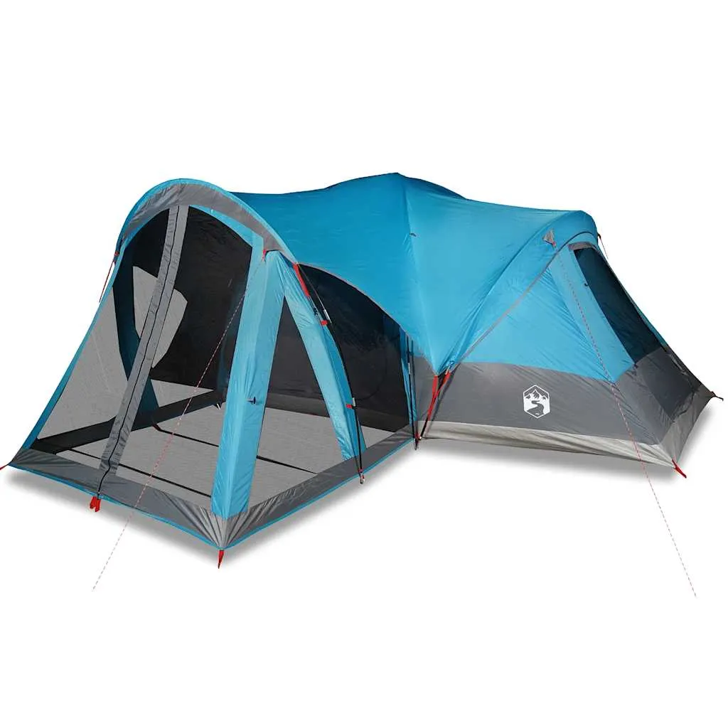 Familienzelt Tipi Blau 490 x 459 x 170/196 cm wasserdicht