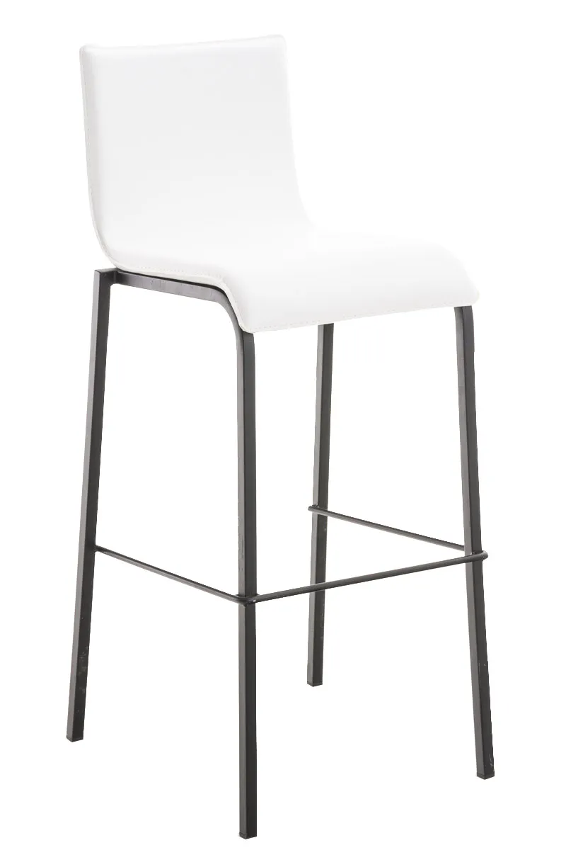 Barhocker Avola 103x43x51 cm Weiß